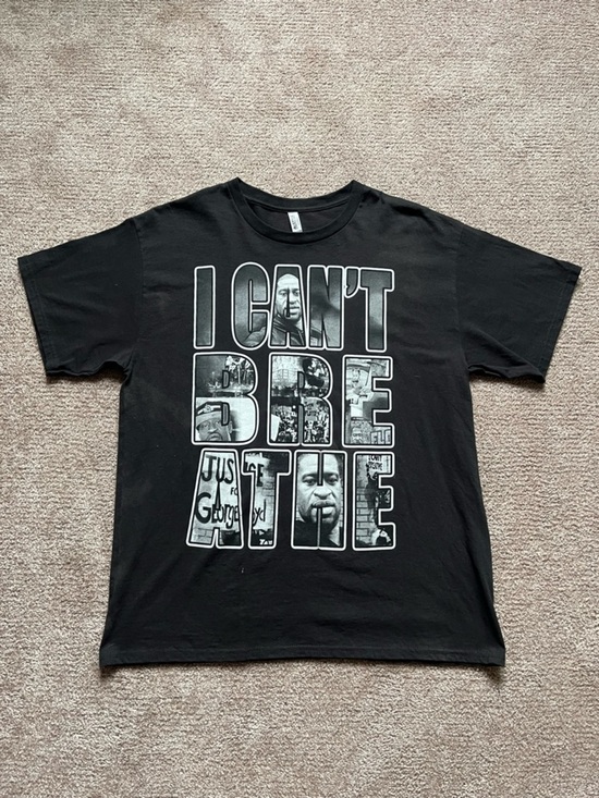 Other - George Floyd 2020 I Can’t Breathe Black Tee